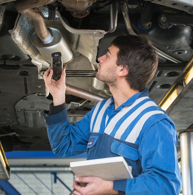 Regular Muffler Inspection All Around Auto Repair CA