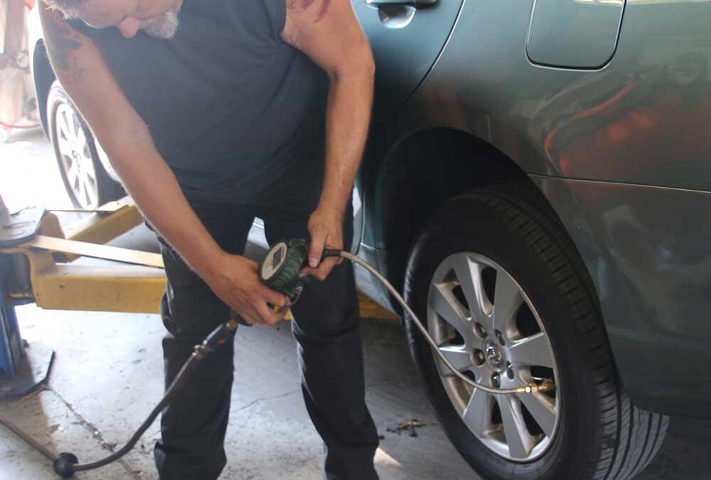 Getting Vehicle Maintenance at an Auto Garage