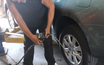 Getting Vehicle Maintenance at an Auto Garage
